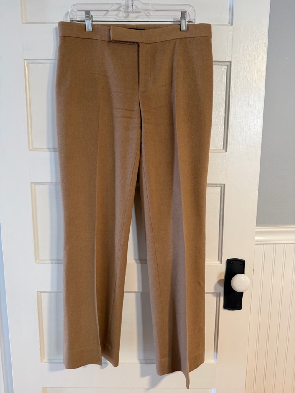 Ralph Lauren sz10 Women’s Dress Pants 60% Camel Hair 20% Angora 20% Wool in Tan